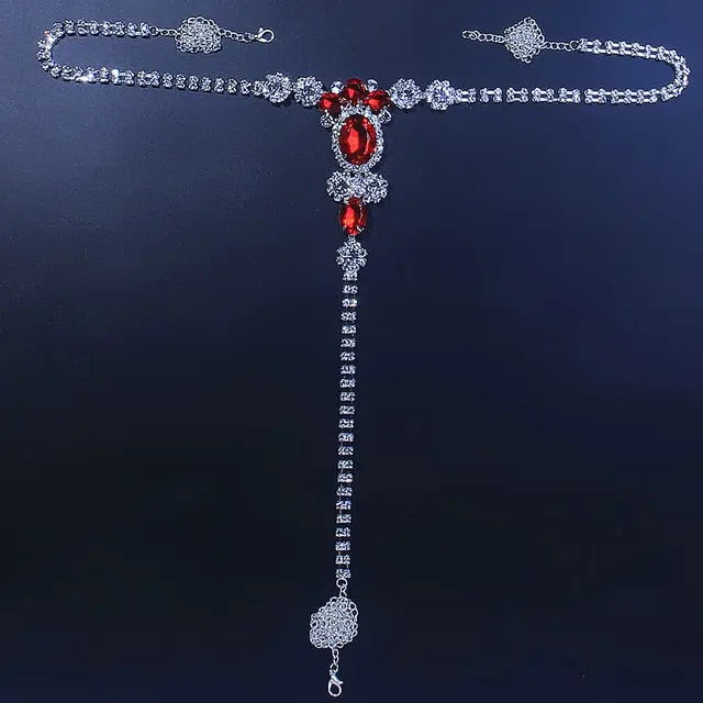 LacyNighty™ Can't You See That G-String Stone Fans Factory Store Body Jewelry