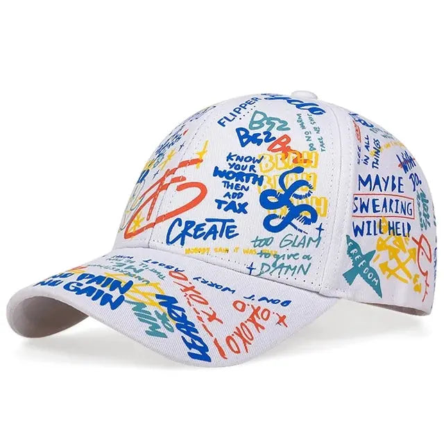 Graffiti Baseball Cap Lacy0301Goth Home