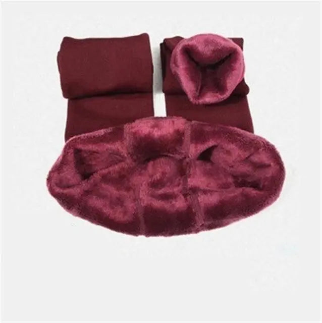 Warm Thick  Leggings CHRLEISURE Official Store Leggings