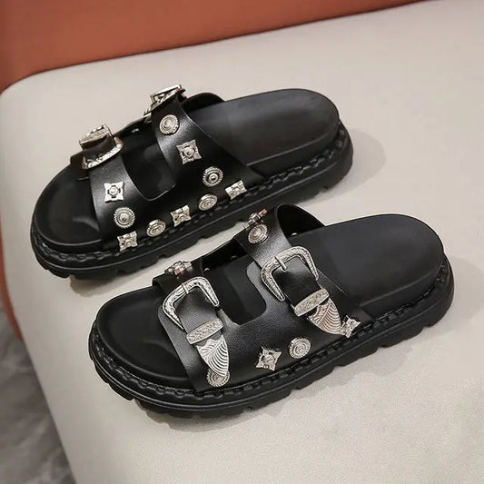 Punk Rock Sandals Lacy0301 Home