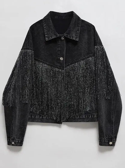 Retro Denim Jacket Lacy