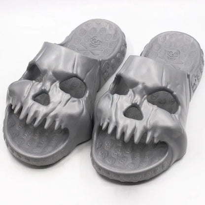 Unisex Skull Slippers BEVERGREEN Official Store Home