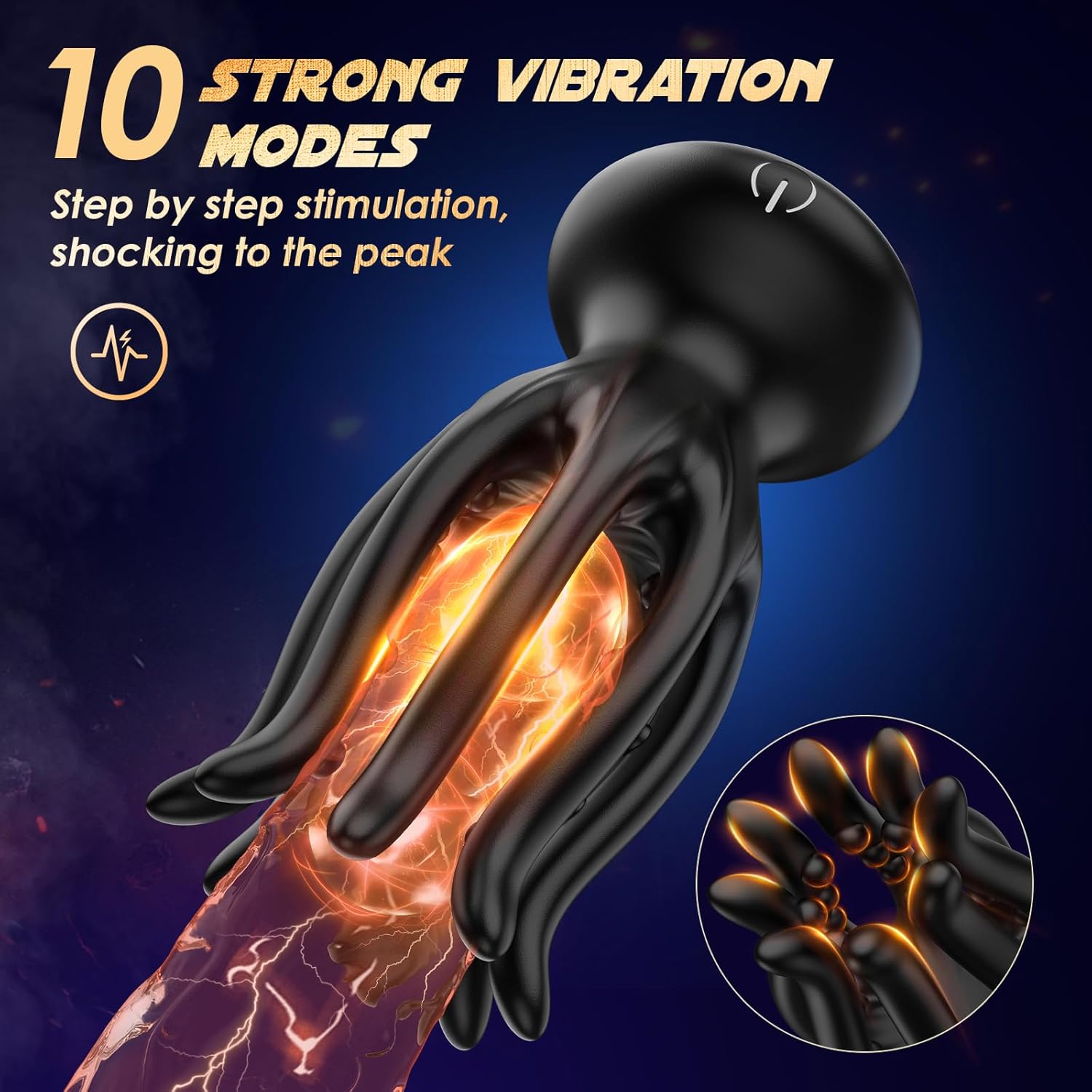 💥 2025 Limited 75% ️OFF 💦 KRAKEN Suptruck™ X10 Unisex 360° Vibrator📱 32 Massage Beads & 10 Modes Hemiras