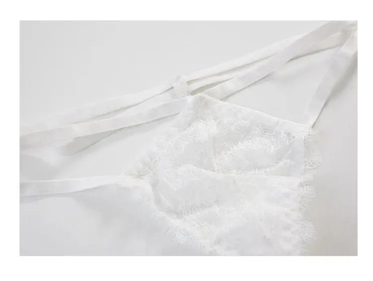 LacyNighty™ Goddess Satin Lacy Nighty