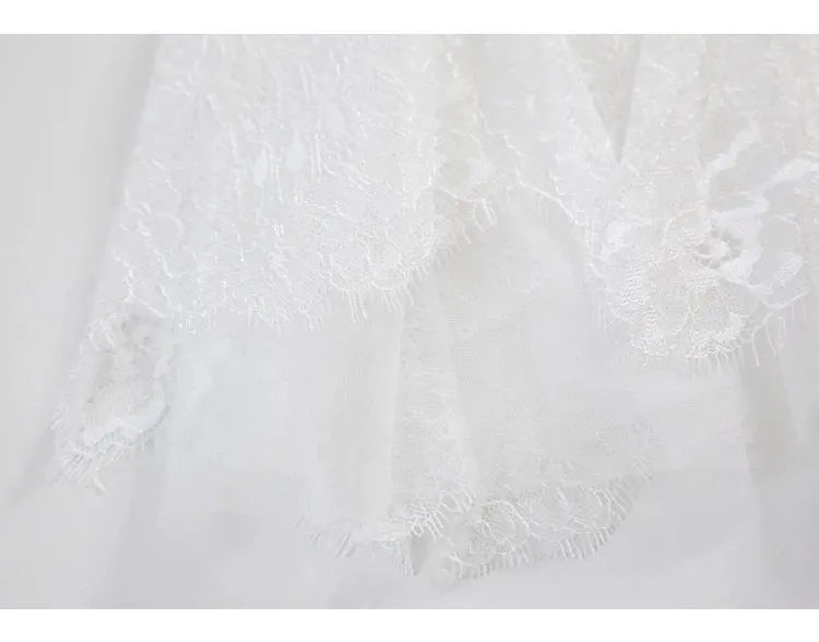 LacyNighty™ Goddess Satin Lacy Nighty