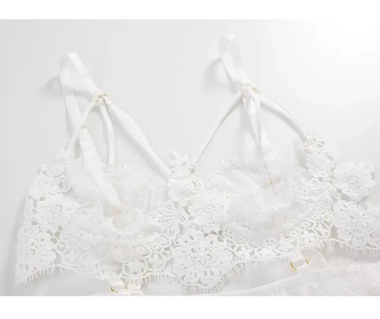 LacyNighty™ Goddess Satin Lacy Nighty